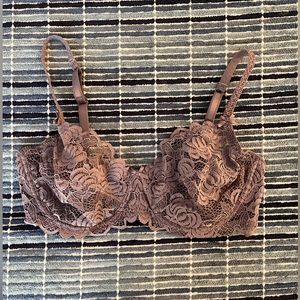 Adore Me unlined purple bra, 34DD